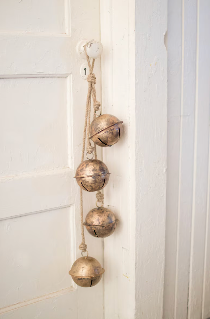 String of Brass Bells